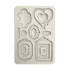 Molde Silicona Marcos Timeless Stamperia 15x21cm