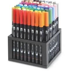 Organizador con 108 rotuladores ABT Dual Brush Tombow
