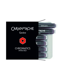 Pack 6 Cartuchos de Tinta Chromatics infra Red Caran d'Ache
