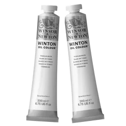 Pack 2 Óleos Winton Blanco Titanio Winsor and Newton