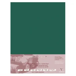 Pack 5 papeles PastelMat Verde Oscuro Clairefontaine 50x70cm 360g/m²