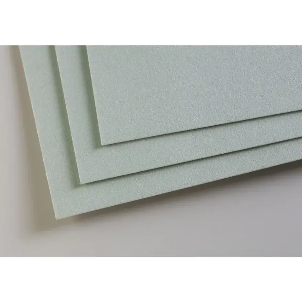 Pack 5 papeles PastelMat Verde Claro Clairefontaine 50x70cm 360g/m²