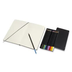 Pack Cuaderno de bocetos Art y lápices de acuarela Moleskine