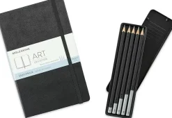 Pack Cuaderno de Dibujo Art y Lápices Moleskine