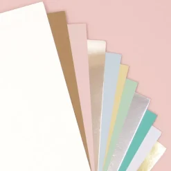 Pack de 15 Cartulinas Mirror Card Gold Craftelier 30x30cm