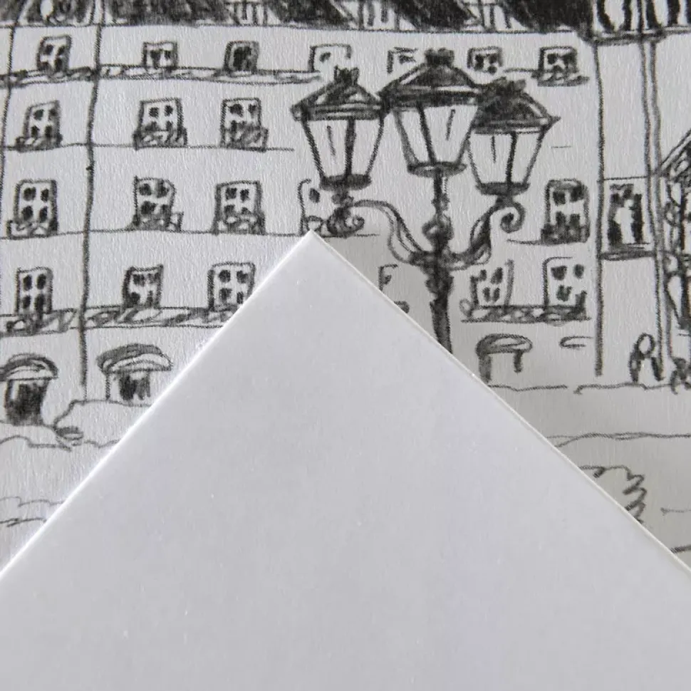 Pack Papel XL Bristol 8+2 hojas Extra Liso Grano Satinado Canson 50x65cm 250g/m²