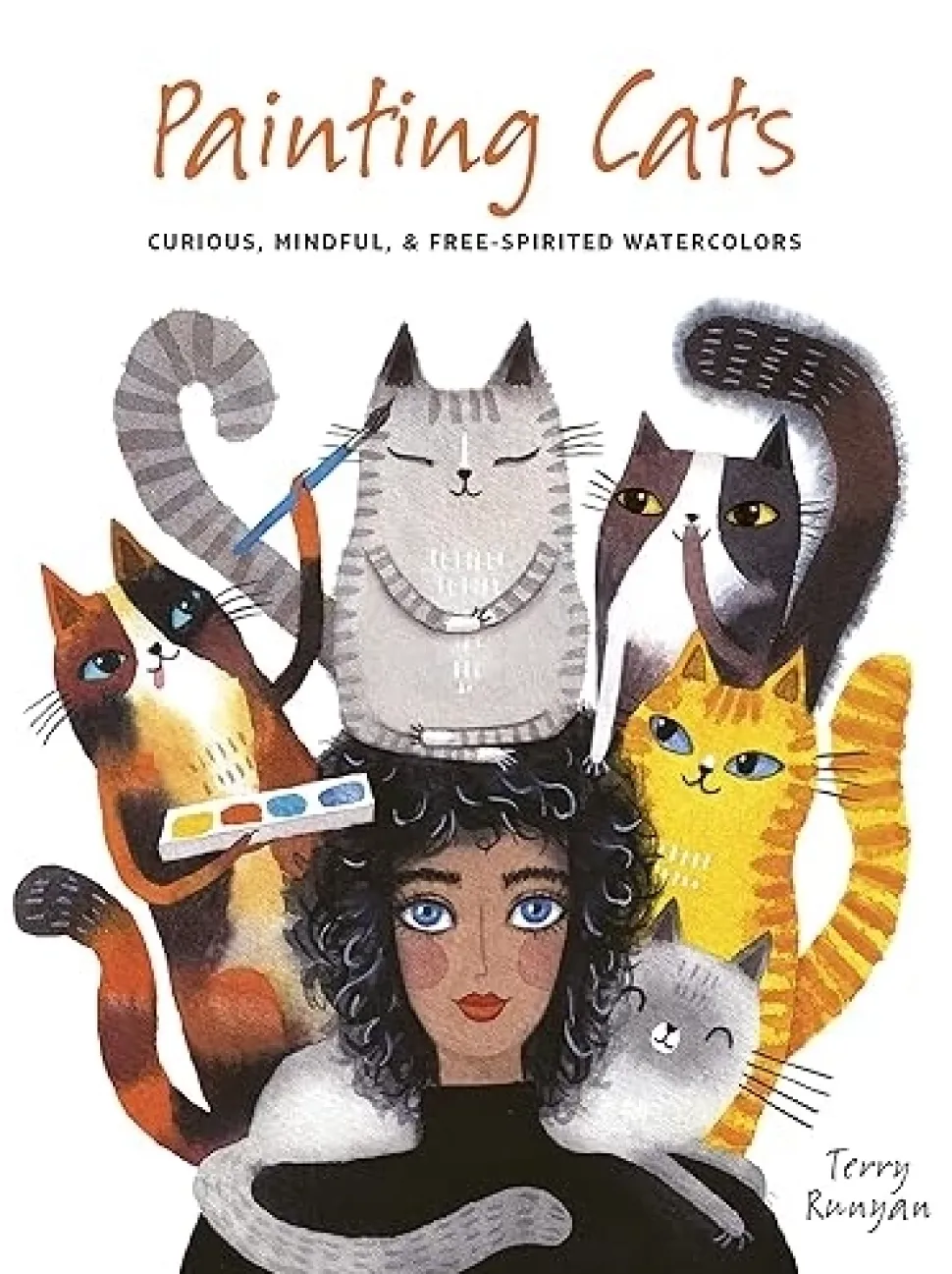 Painting Cats Curious, mindful and free-spirited watercolors