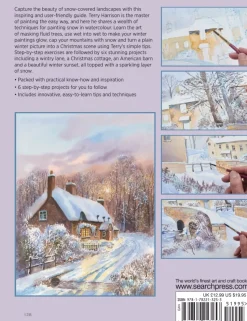 Painting watercolour Snow Scenes the Easy Way