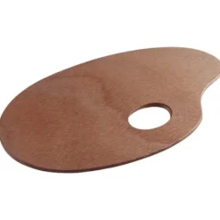 Paleta ovalada de madera barnizada Talens 29x37cm