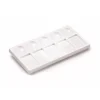 Paleta rectangular de plástico 21x10,5 cm.