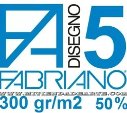 Papel Disegno-5 Grano Fino 50x70cm Fabriano 300g/m²