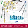 Papel Layout Tombow A4 29,7x21cm