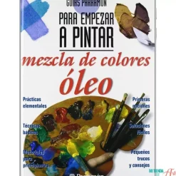 Para empezar a pintar mezcla de colores óleo