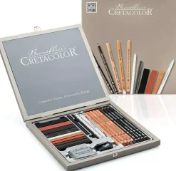 Passion Box - Set para dibujar y esbozar 25 piezas Cretacolor