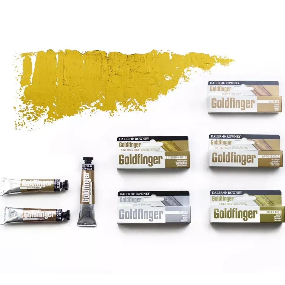 Pasta decorativa Goldfinger Metallic Paste