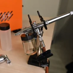 Percha para aerógrafo doble H2B Sparmax