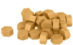 Perlas de Cera Hexagonales Para Sellos Dorado Artemio 30gr