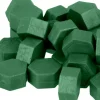 Perlas de Cera Hexagonales Para Sellos Verde Oscuro Artemio 30gr
