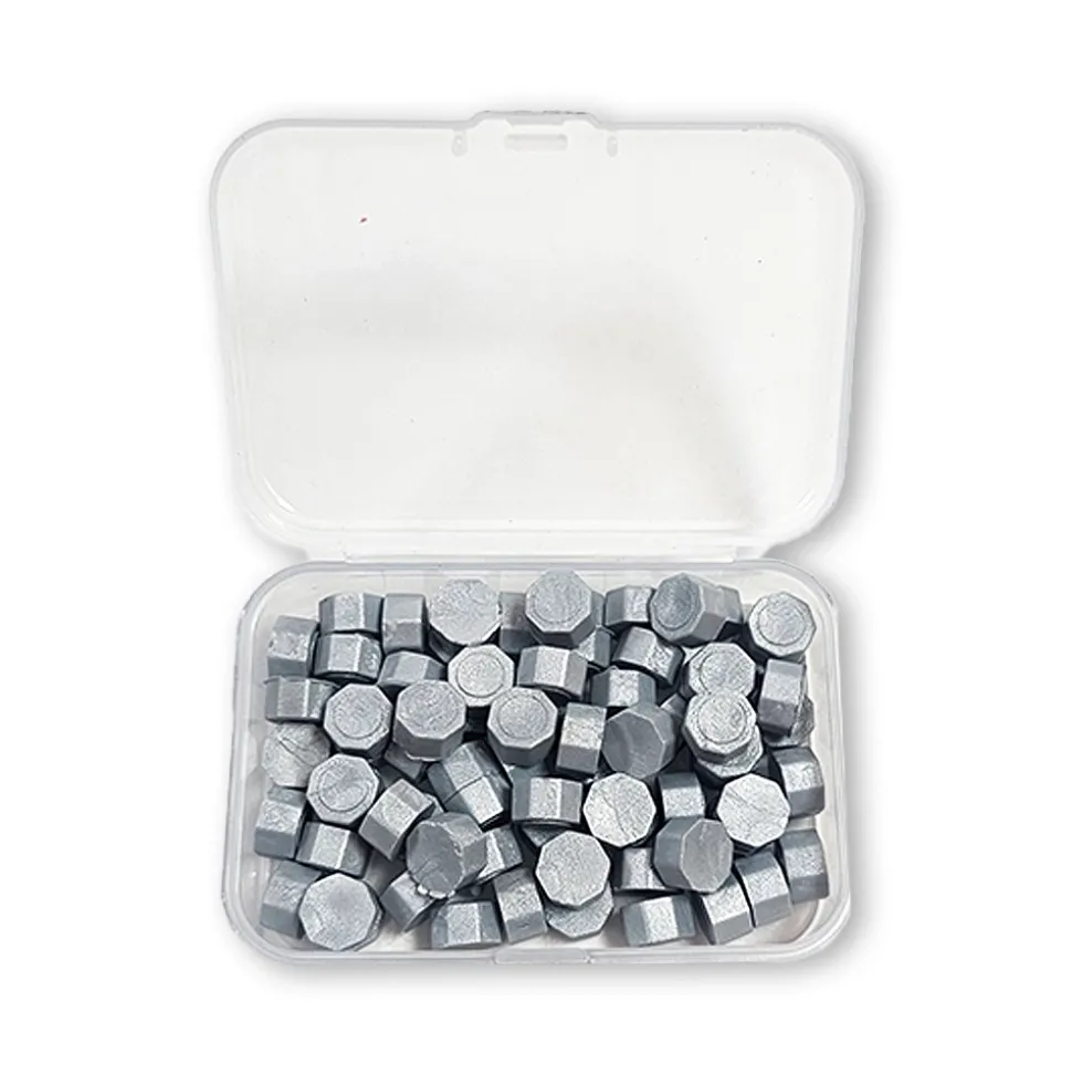 Perlas de lacre Plata Wax and Seals Stamperia