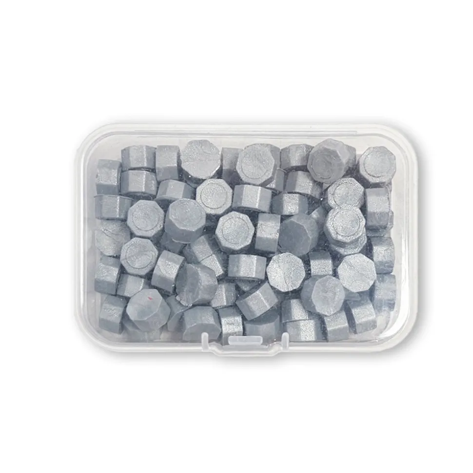 Perlas de lacre Plata Wax and Seals Stamperia