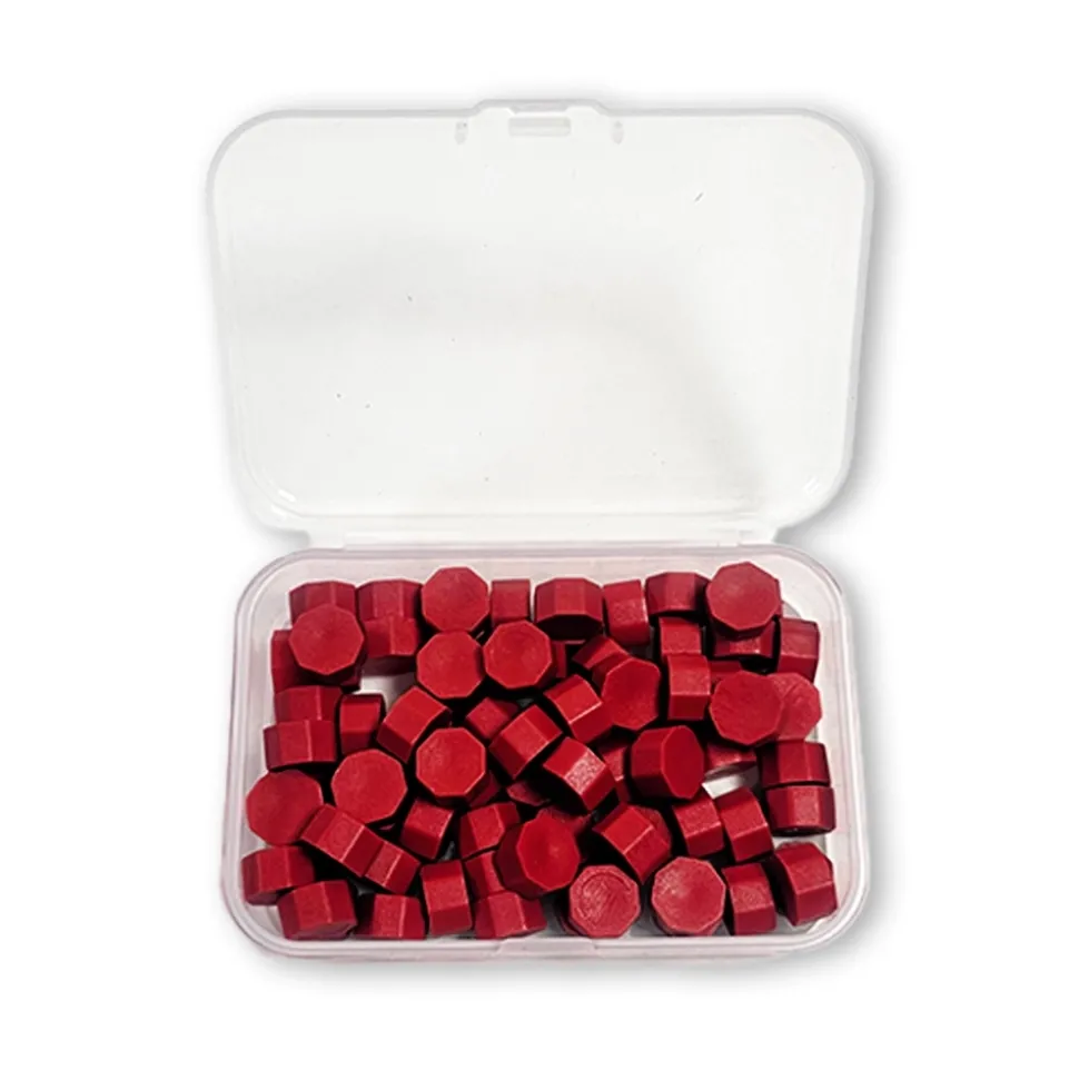Perlas de lacre Rojo Wax and Seals Stamperia