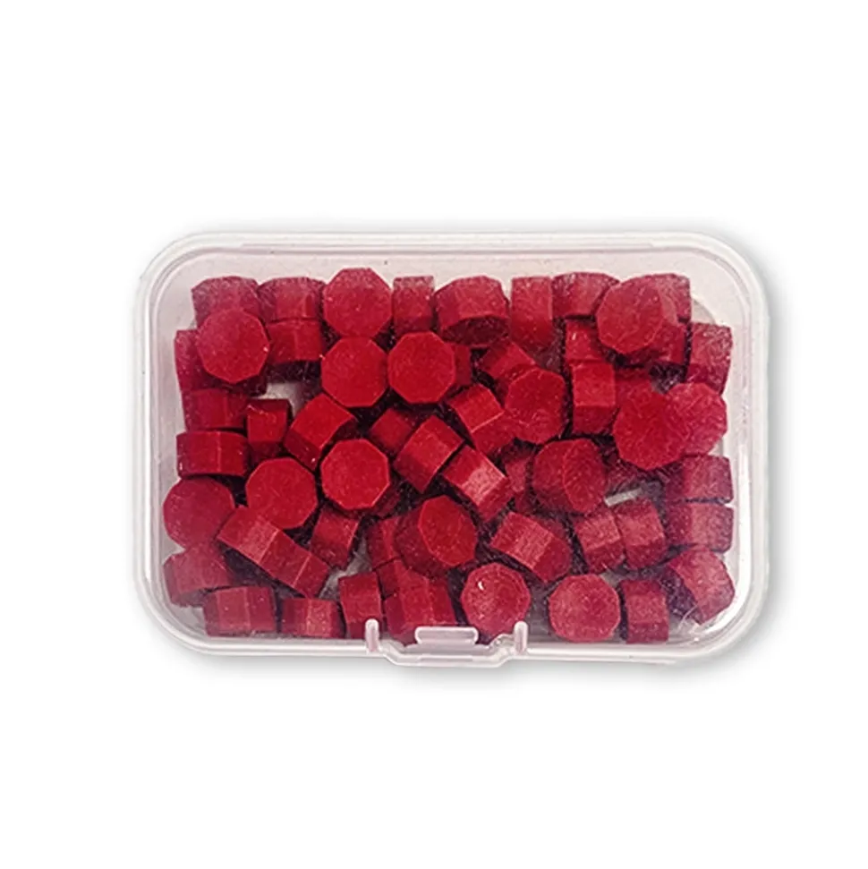 Perlas de lacre Rojo Wax and Seals Stamperia