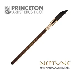 Pincel 4750 Biselado Mango Corto Neptune Princeton