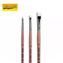 Pincel 865 Fabric Flat Golden Sable especial para tela