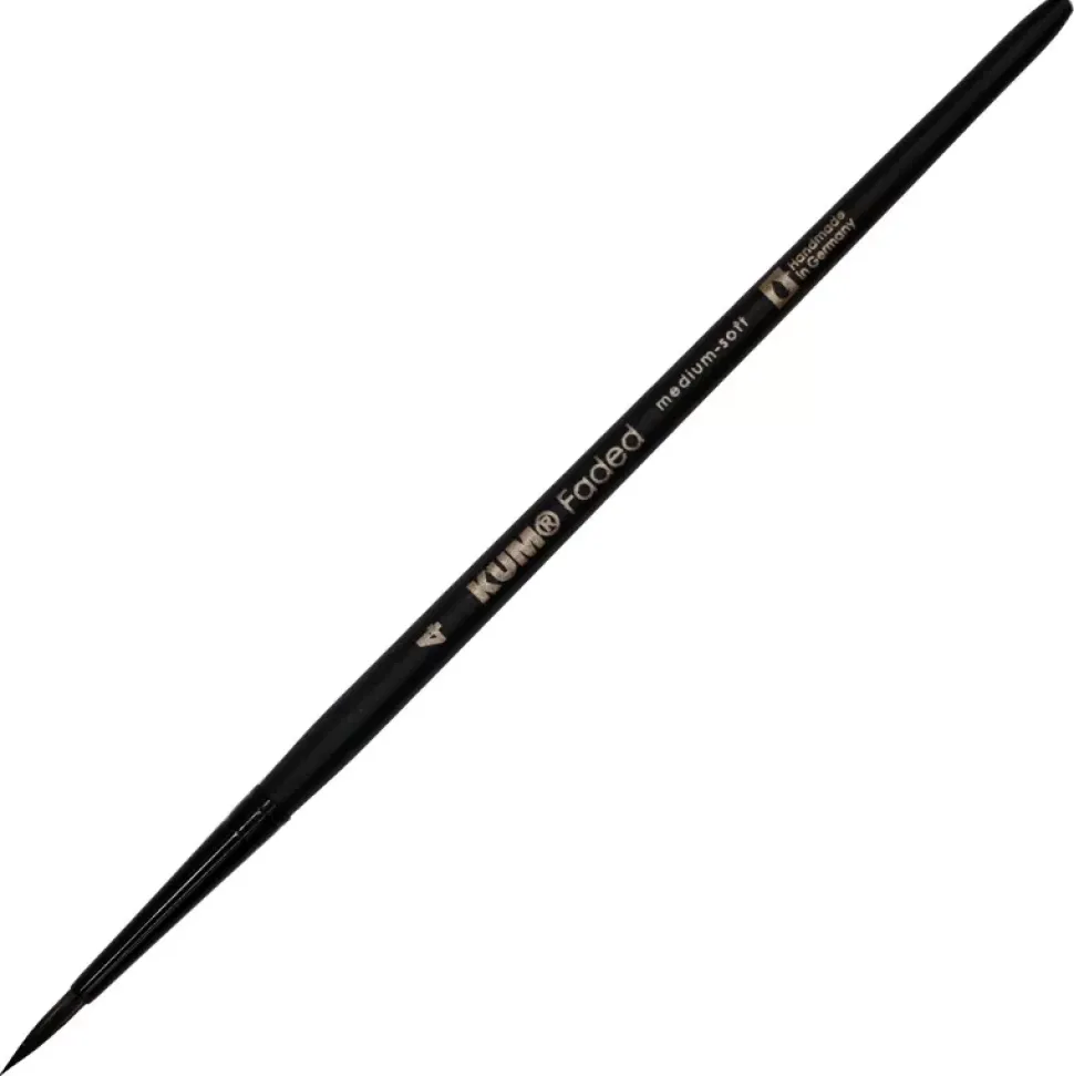 Pincel acuarela sintético redondo Faded Kum