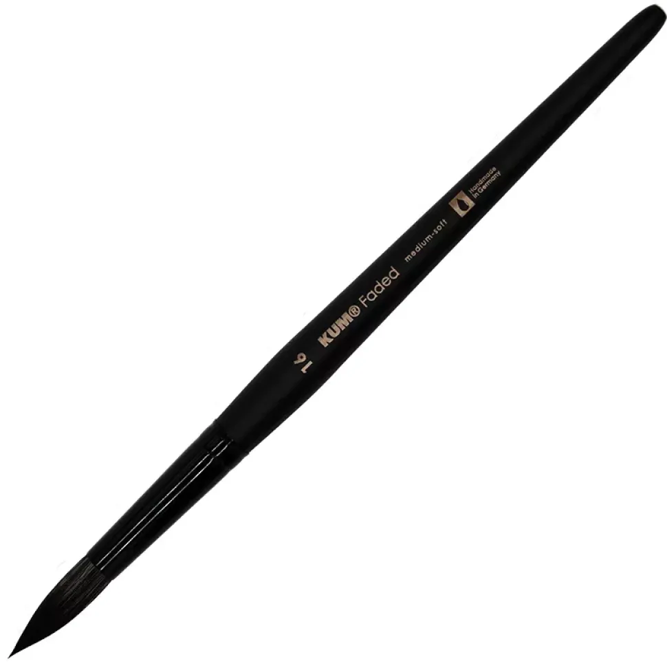 Pincel acuarela sintético redondo Faded Kum