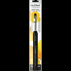 Pincel de viaje plano acuarela Casaneo 983TP Da Vinci nº10