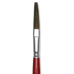 Pincel natural largo plano Oreja de buey Bravo 6318 Escoda
