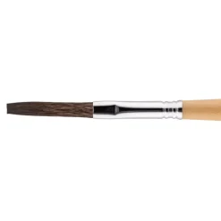 Pincel natural plano carrado Petit-Gris El Deletrista 6526 Escoda