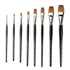 Pincel plano acuarela Kolinsky Maestro 1301 Da Vinci