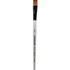 Pincel Plano Lavis Mango Corto Graduate Daler-Rowney