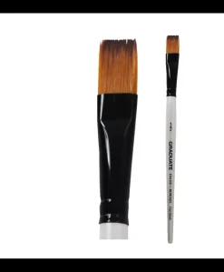 Pincel Plano Lavis Mango Corto Graduate Daler-Rowney