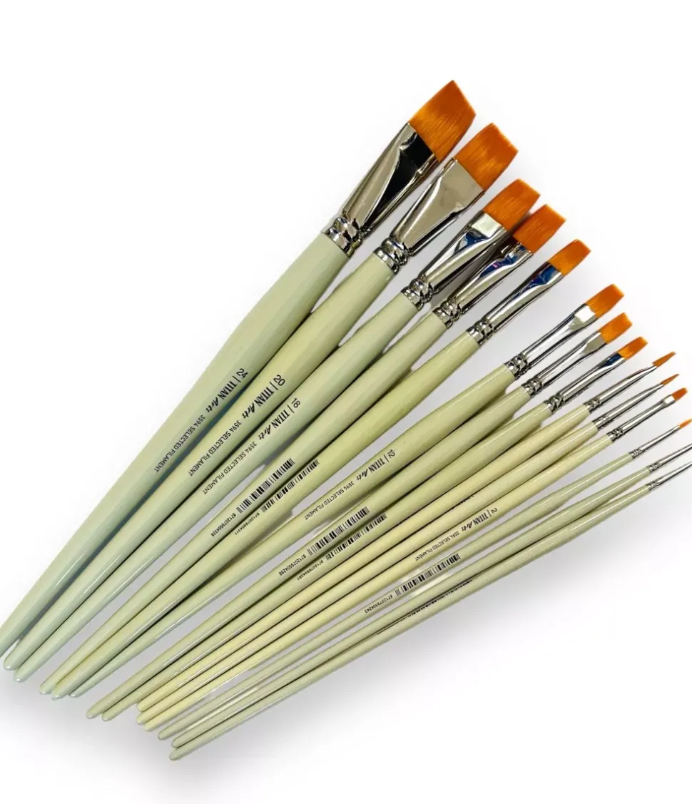 Pincel Plano Toray 3594 Titan Arts