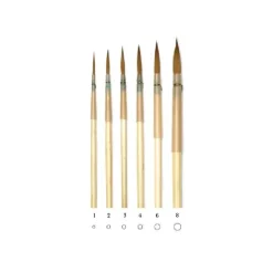 Pincel redondo Kolinsky Serie 6728 Isabey