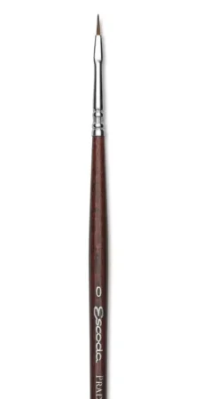 Pincel sintético lengua de gato Prado 1461 Escoda nº0