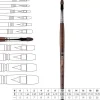 Pincel sintético plano carrado Versàtil 3042 Escoda
