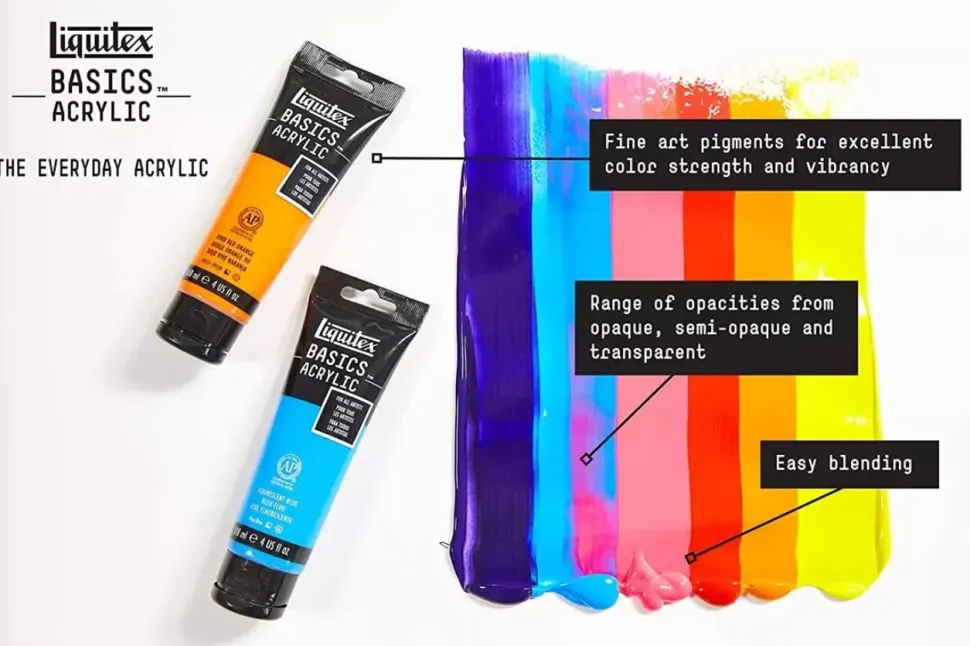 Pintura acrílica Basics Liquitex 118ml