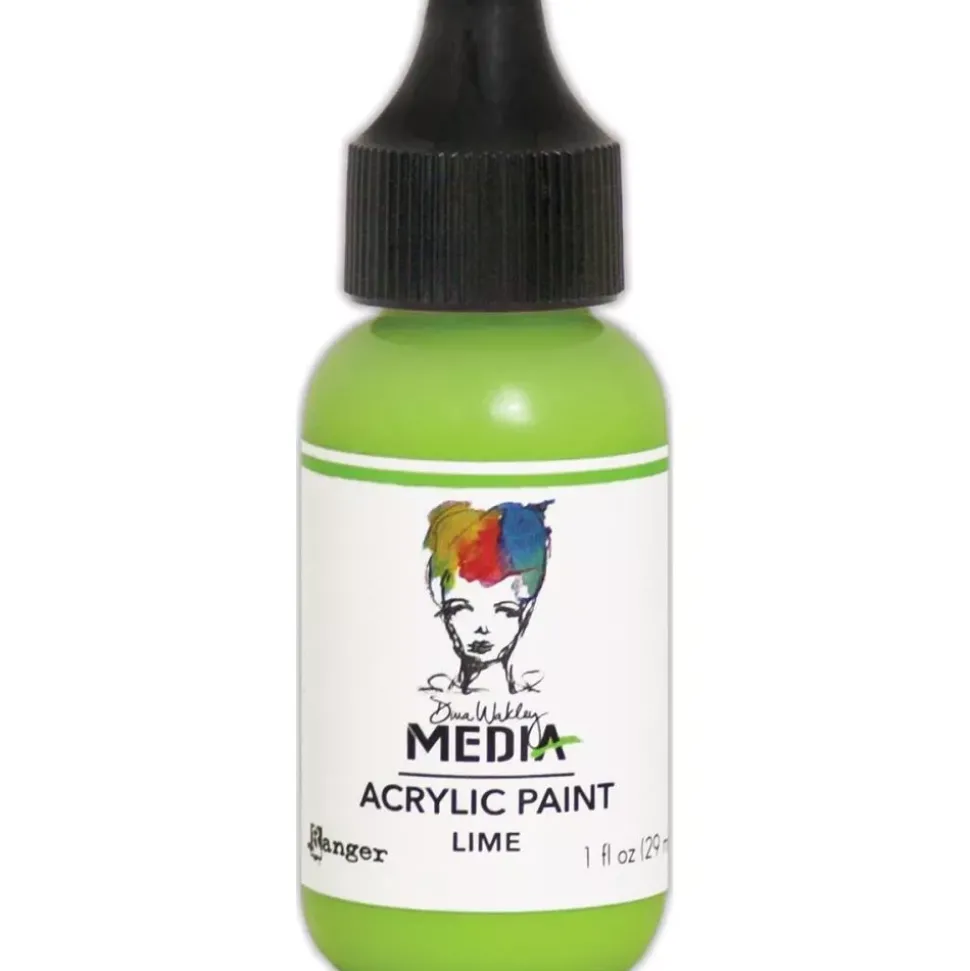 Pintura Acrílica Lime Dina Wakley Media Ranger 29ml