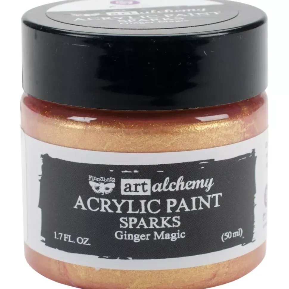 Pintura Acrílica Sparks Finnabair Ginger Magic