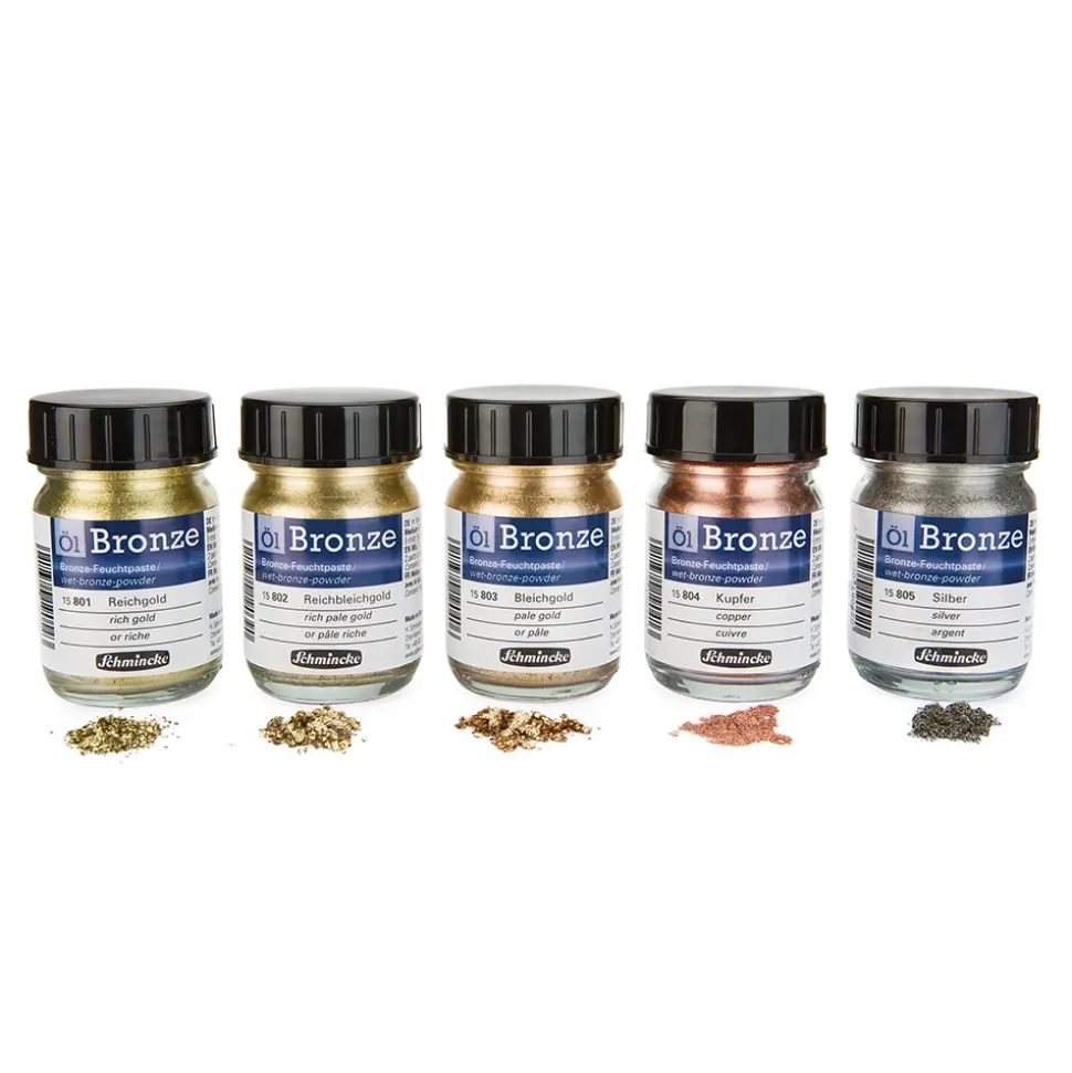 Pintura metálica Oil Bronce Schmincke 50ml
