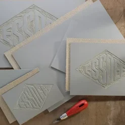 Plancha de linóleo con malla Essdee