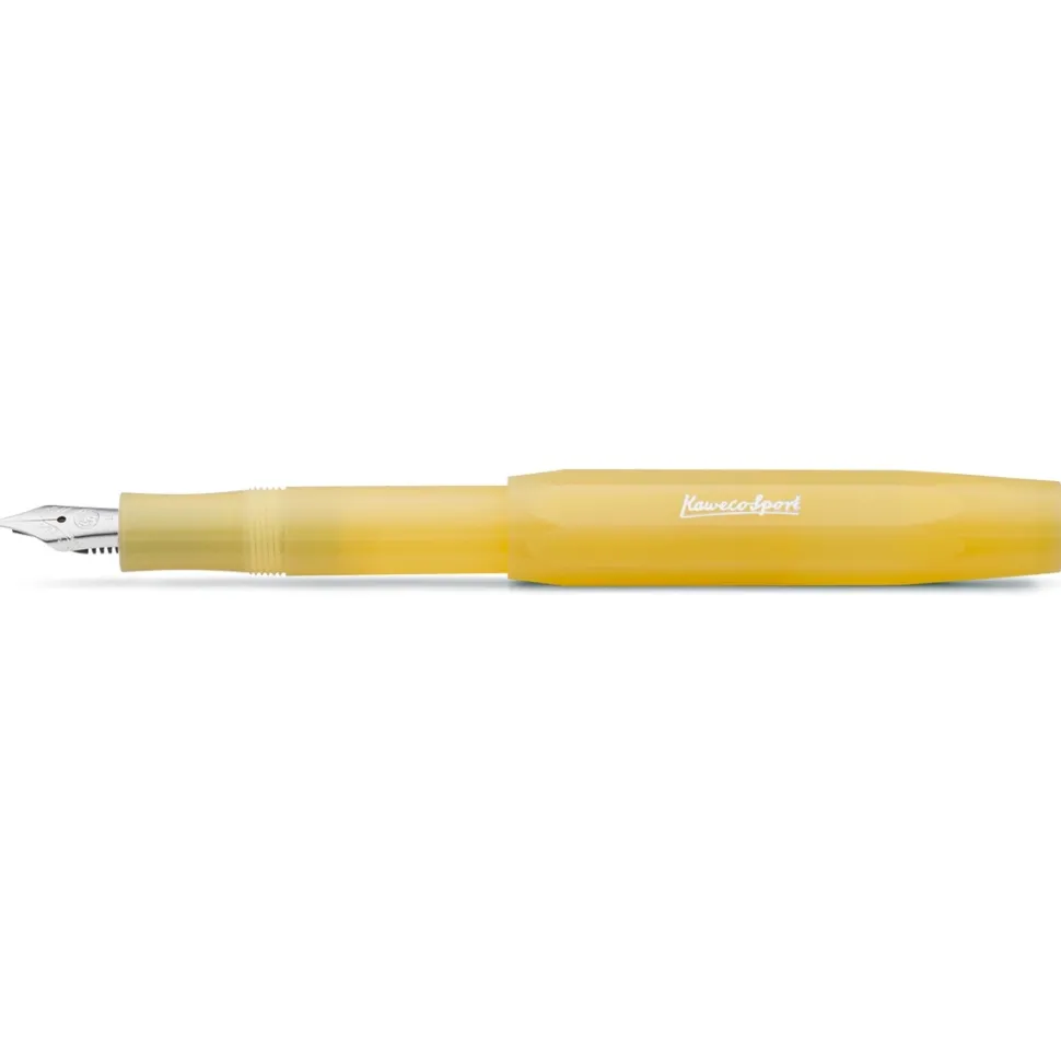 Pluma estilográfica banana dulce Frosted Sport Kaweco