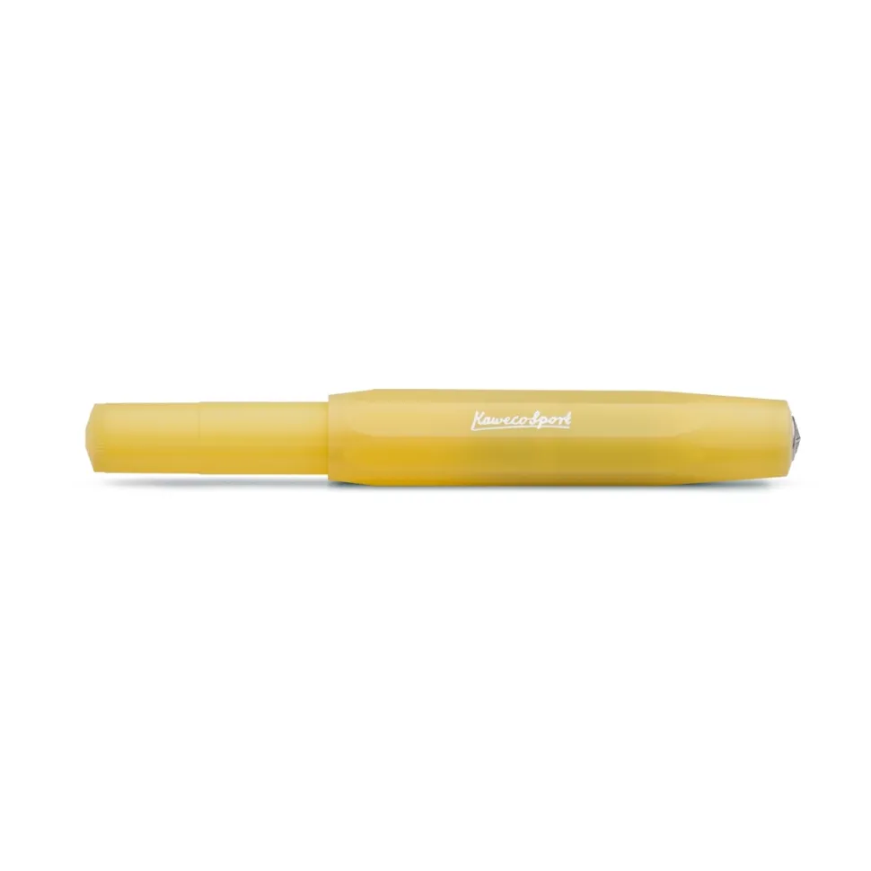Pluma estilográfica banana dulce Frosted Sport Kaweco