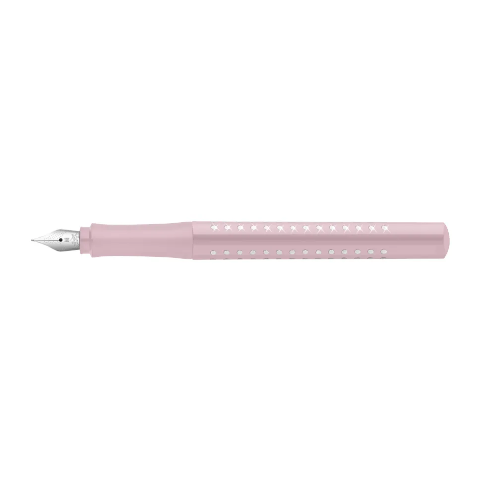 Pluma estilográfica Fina Rosa Sparkle Faber-Castell