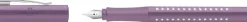 Pluma estilográfica Fina Violeta Sparkle Faber-Castell