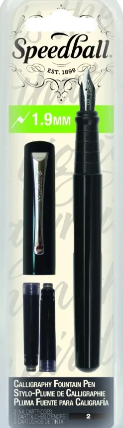 Pluma estilográfica Fountain para caligrafía Speedball 1.9mm